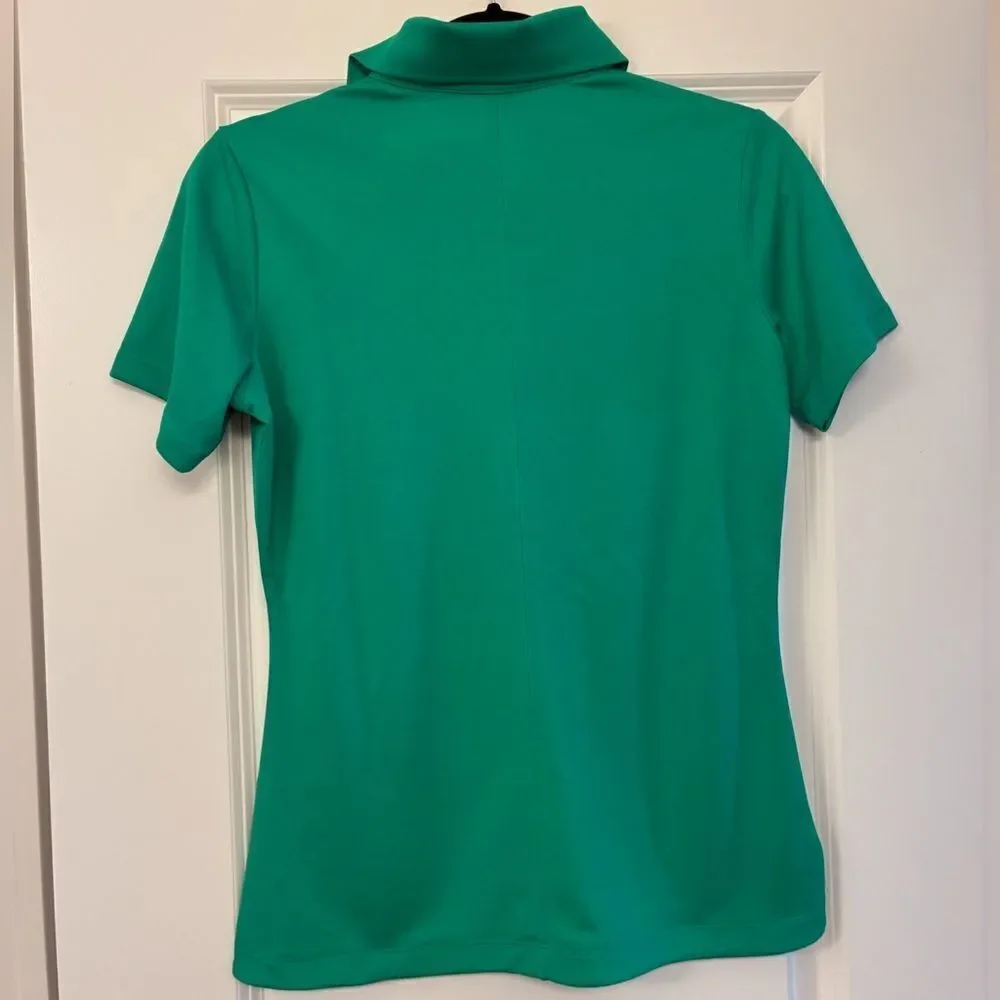 NWOT NIKE Sleeveless Dri-Fit Victory Golf Polo Green Women’s Size Small